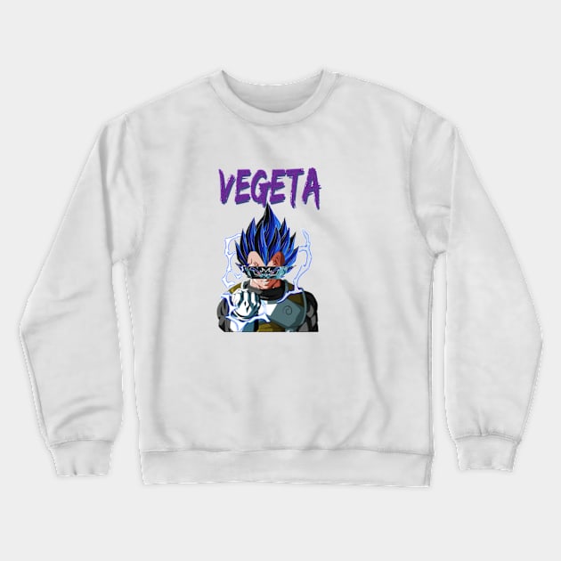 vegeta Crewneck Sweatshirt by D'Sulung